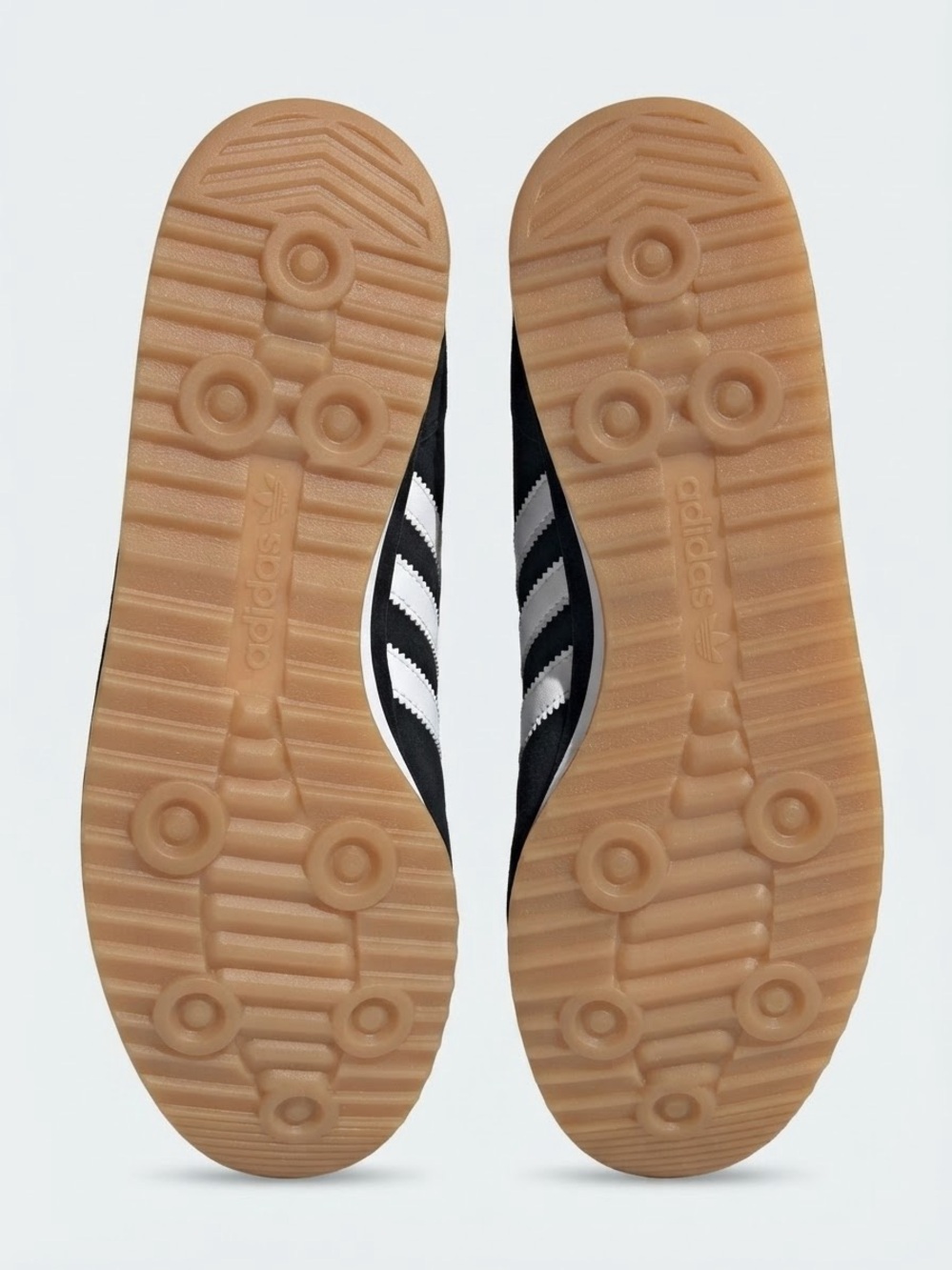 adidas SL 72 Men’s Sneakers in Black, White & Gum size 10 - Picture 3 of 8